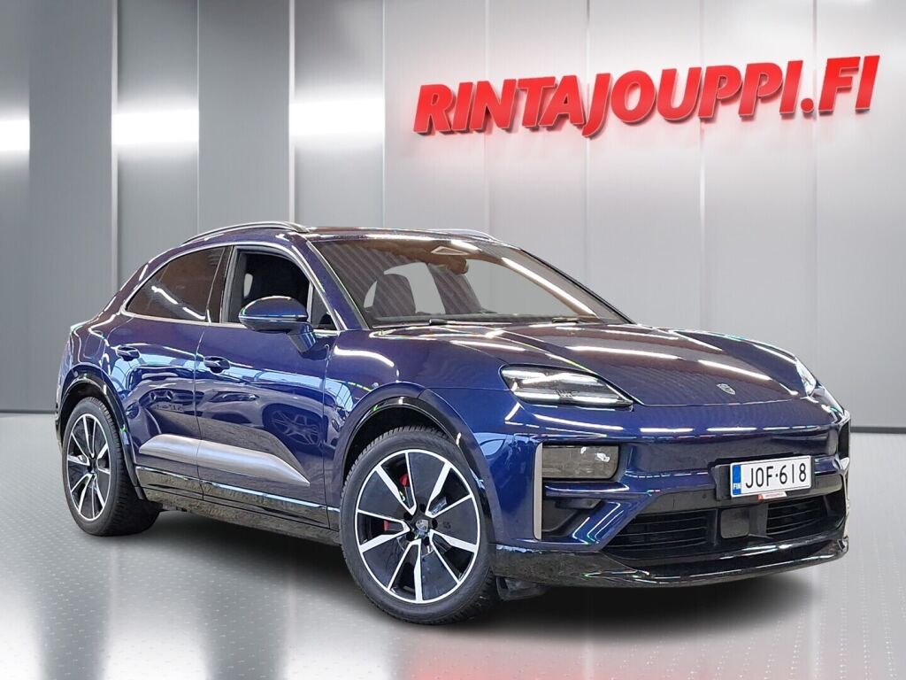 Porsche Macan 2024 Sininen