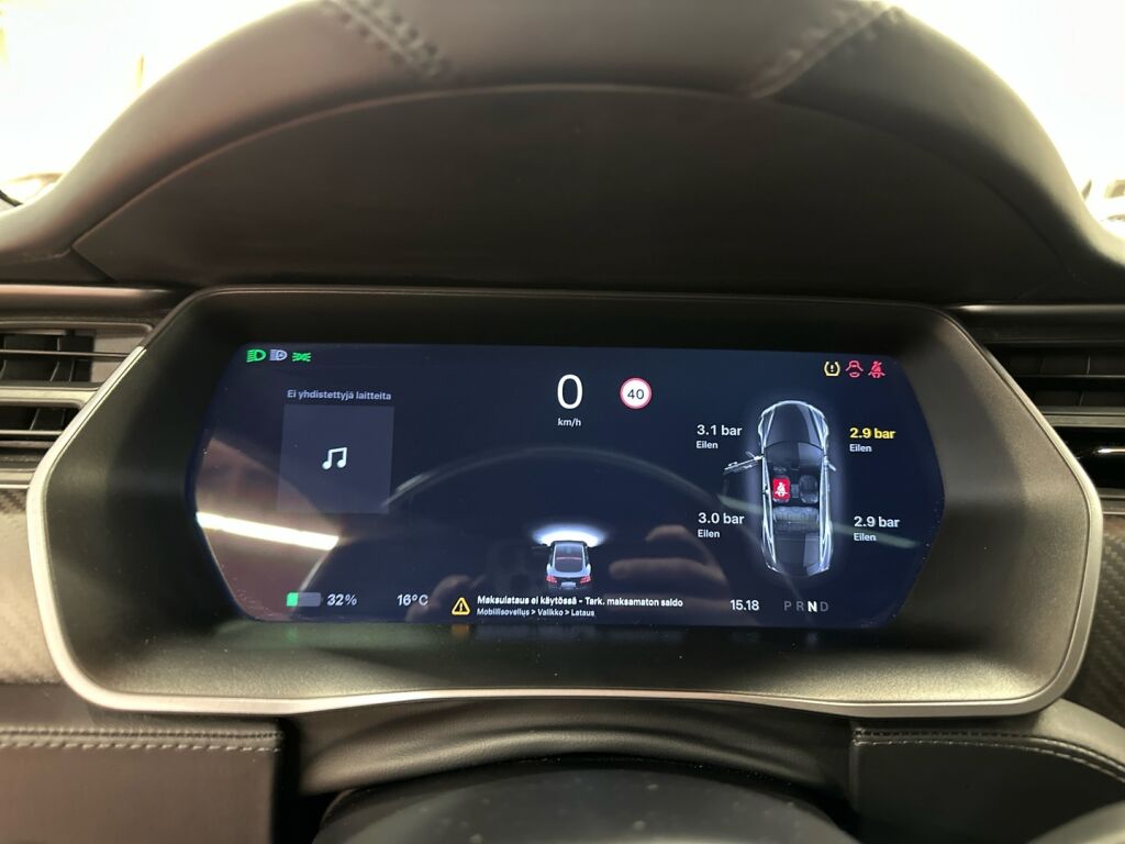 Tesla Model S 2018 Valkoinen