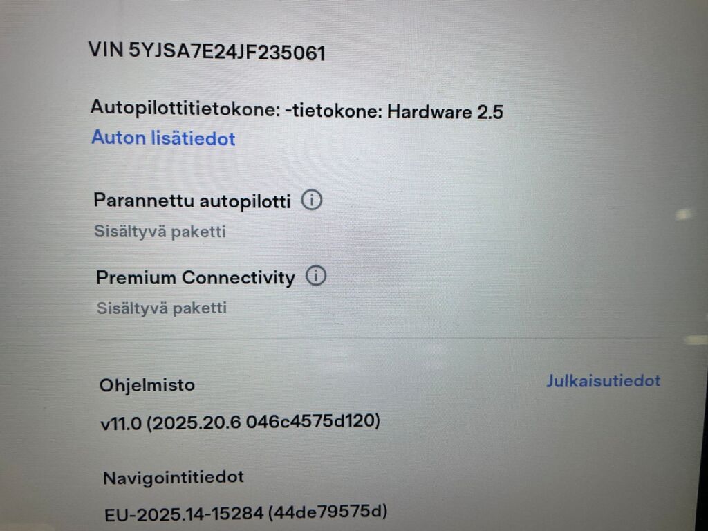 Tesla Model S 2018 Musta