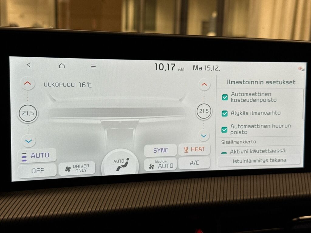 Kia EV6 2022 Punainen