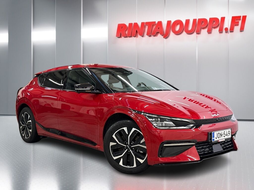 Kia EV6 2022 Punainen