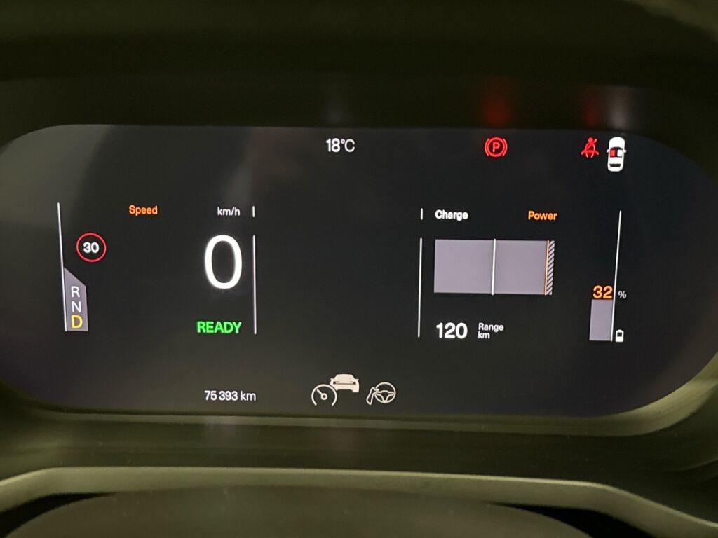 Polestar 2 2023 Snow