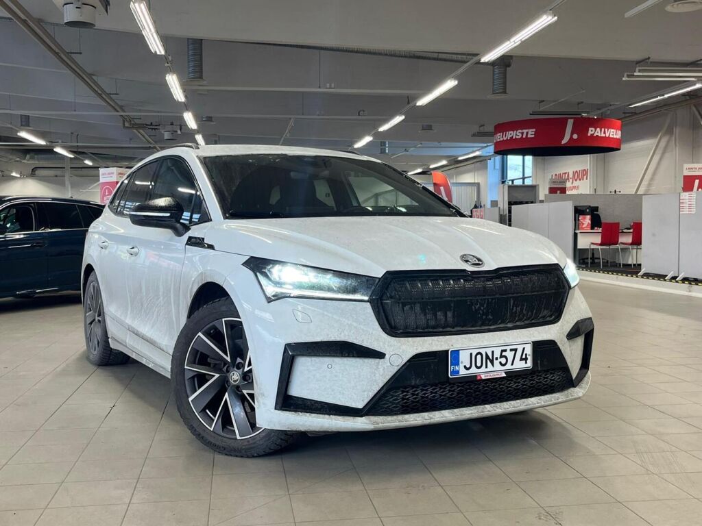 Skoda Enyaq 2021 Valkoinen