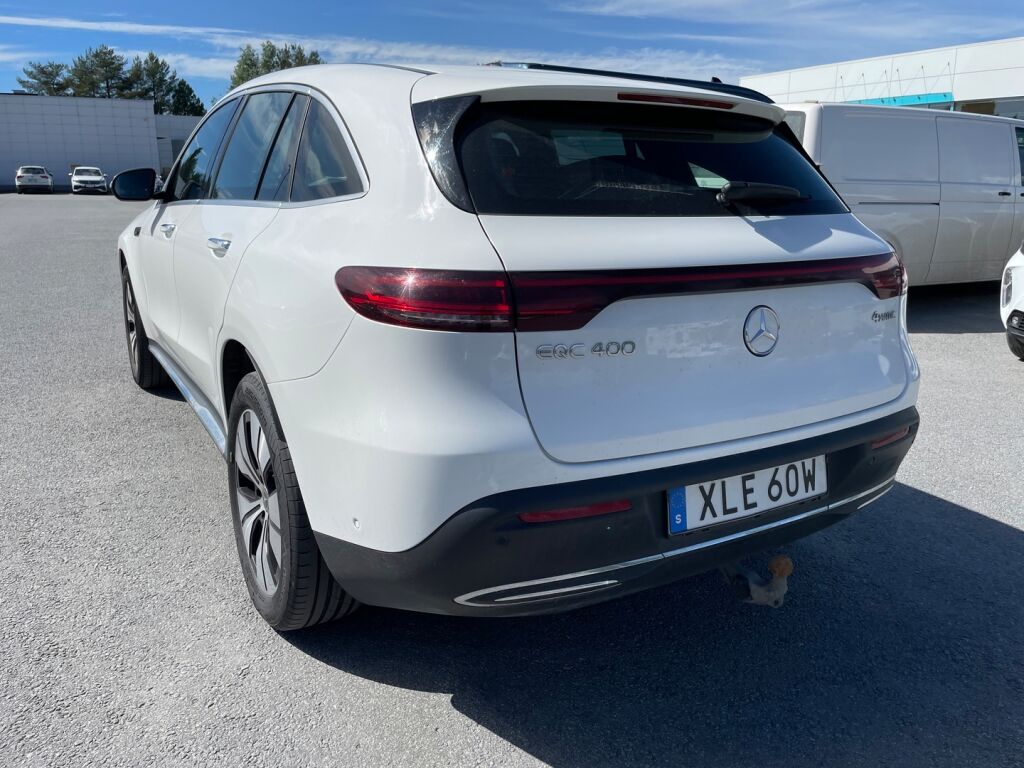 Mercedes-Benz EQC 2021 Valkoinen