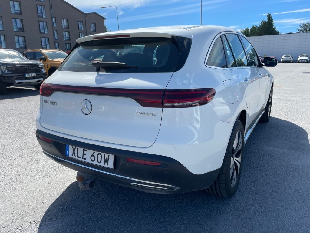 Mercedes-Benz EQC 2021 Valkoinen
