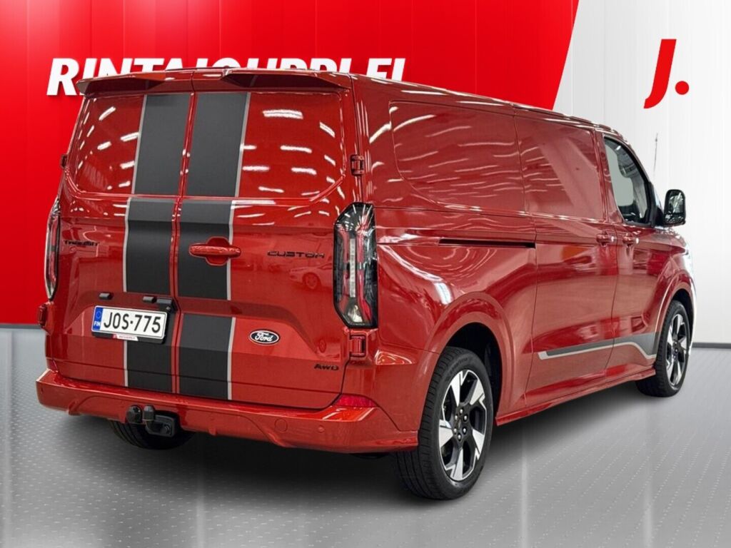 Ford Transit Custom 2026 Punainen