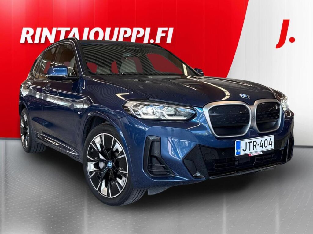BMW iX3 2022 Sininen