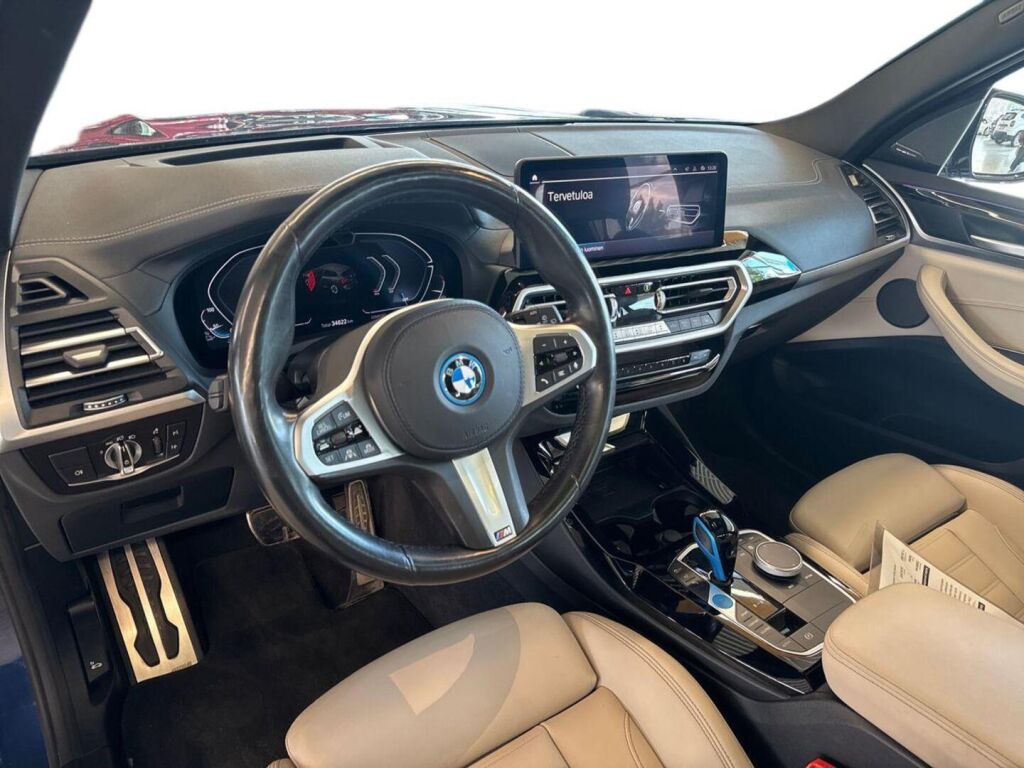 BMW iX3 2022 Sininen