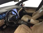 Tesla Model X 2016 Sininen
