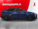 Tesla Model X 2016 Sininen