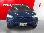 Tesla Model X 2016 Sininen