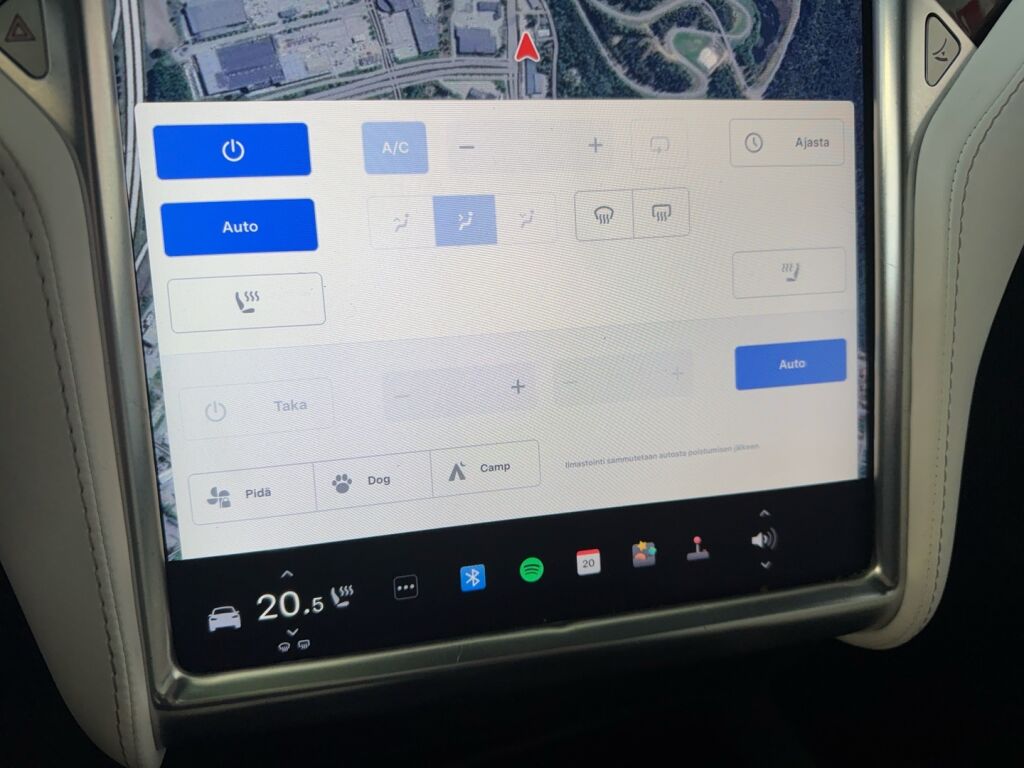 Tesla Model X 2016 Harmaa
