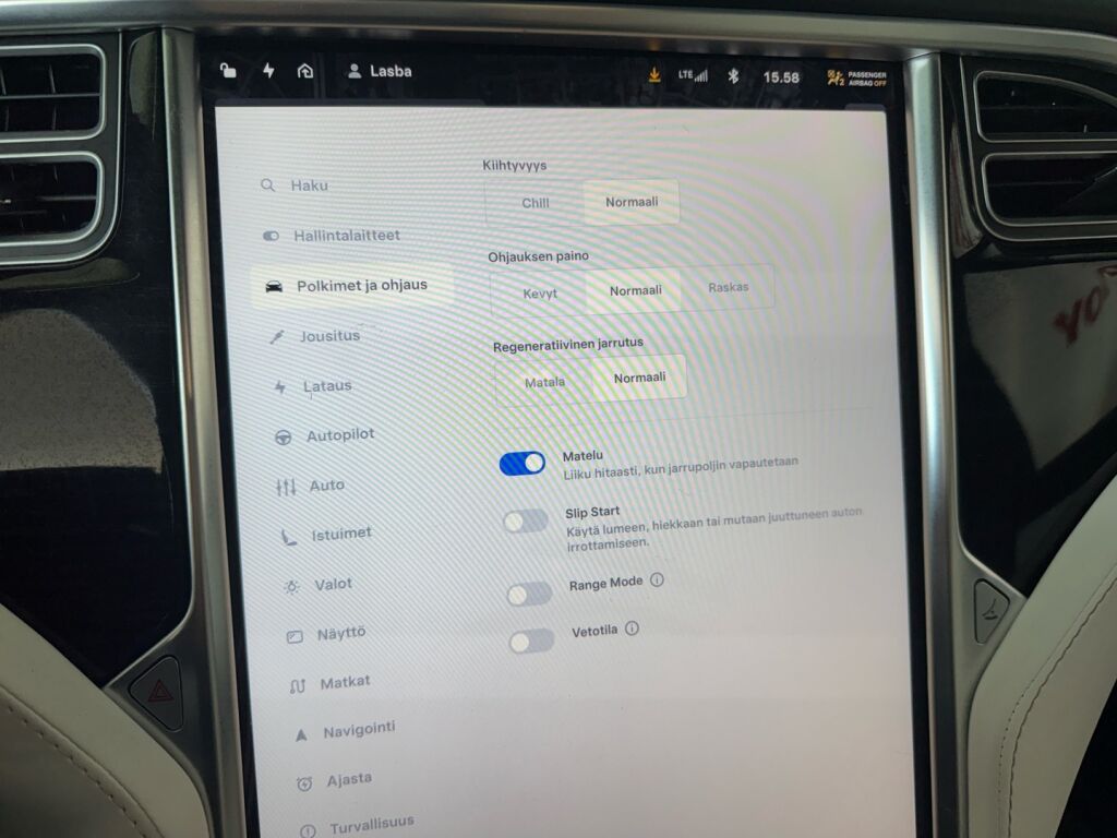 Tesla Model X 2016 Harmaa