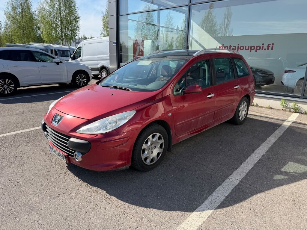 Peugeot 307 2007 Punainen