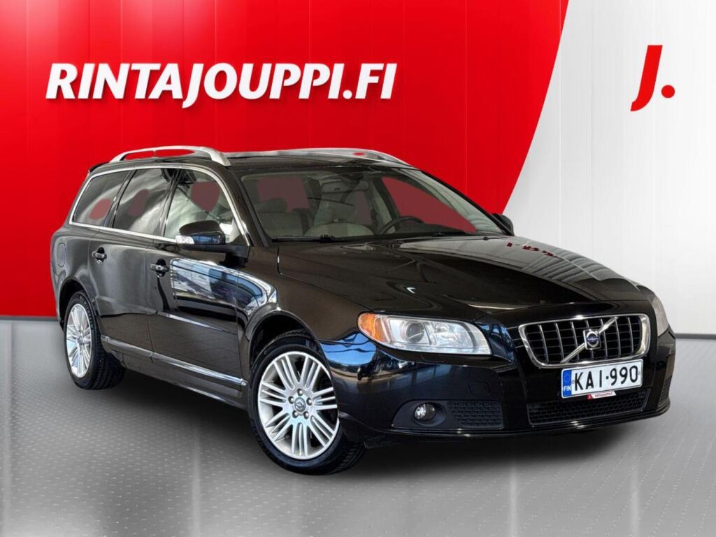 Volvo V70 2008 Musta