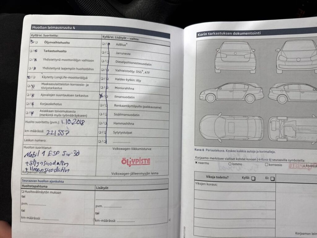Volkswagen Golf Variant 2004 Punainen