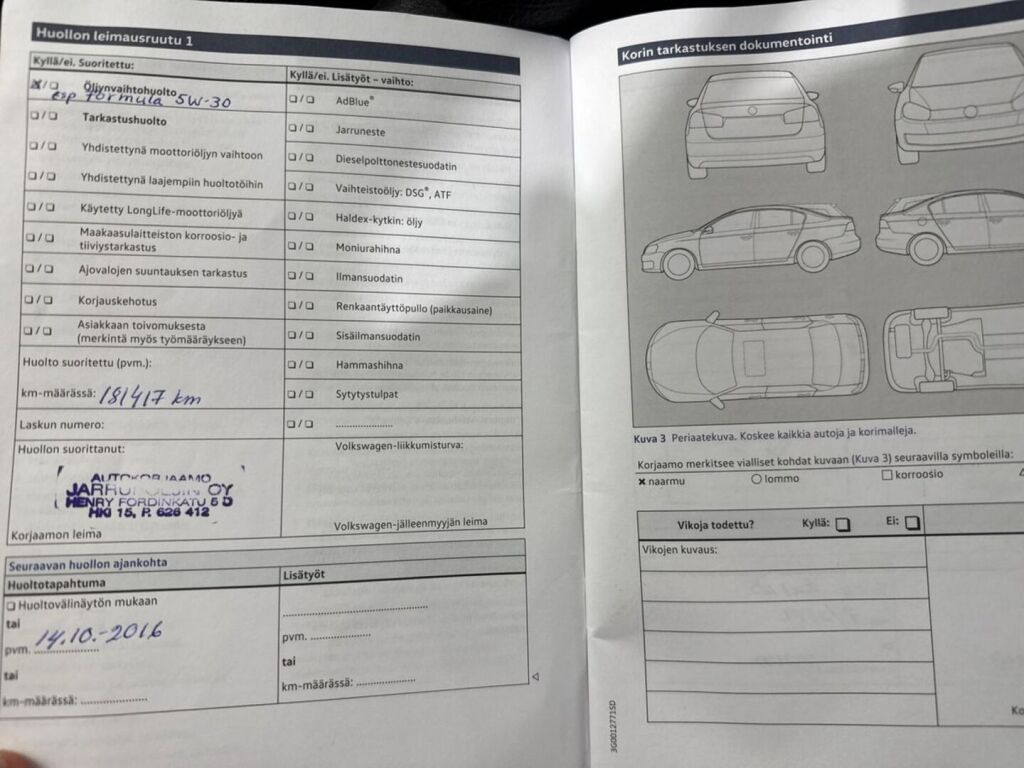 Volkswagen Golf Variant 2004 Punainen