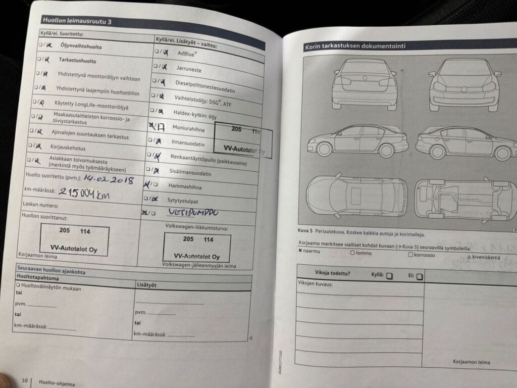 Volkswagen Golf Variant 2004 Punainen