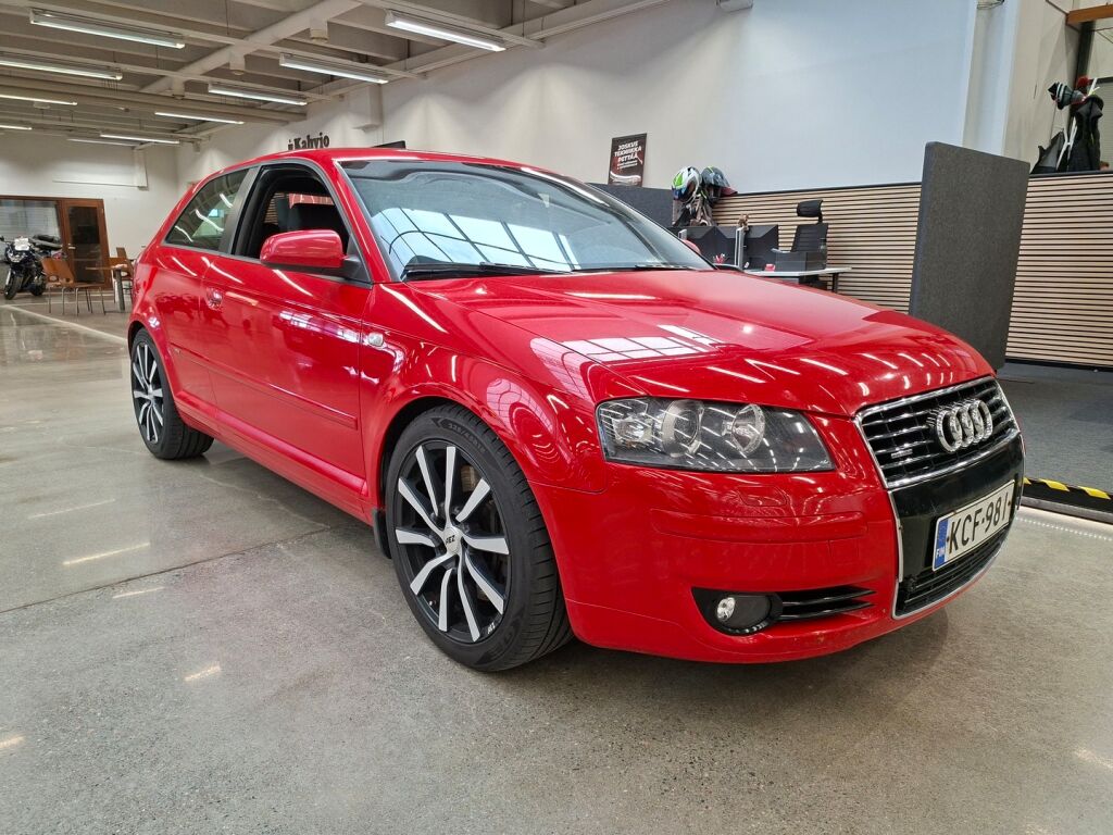Audi A3 2005 Punainen