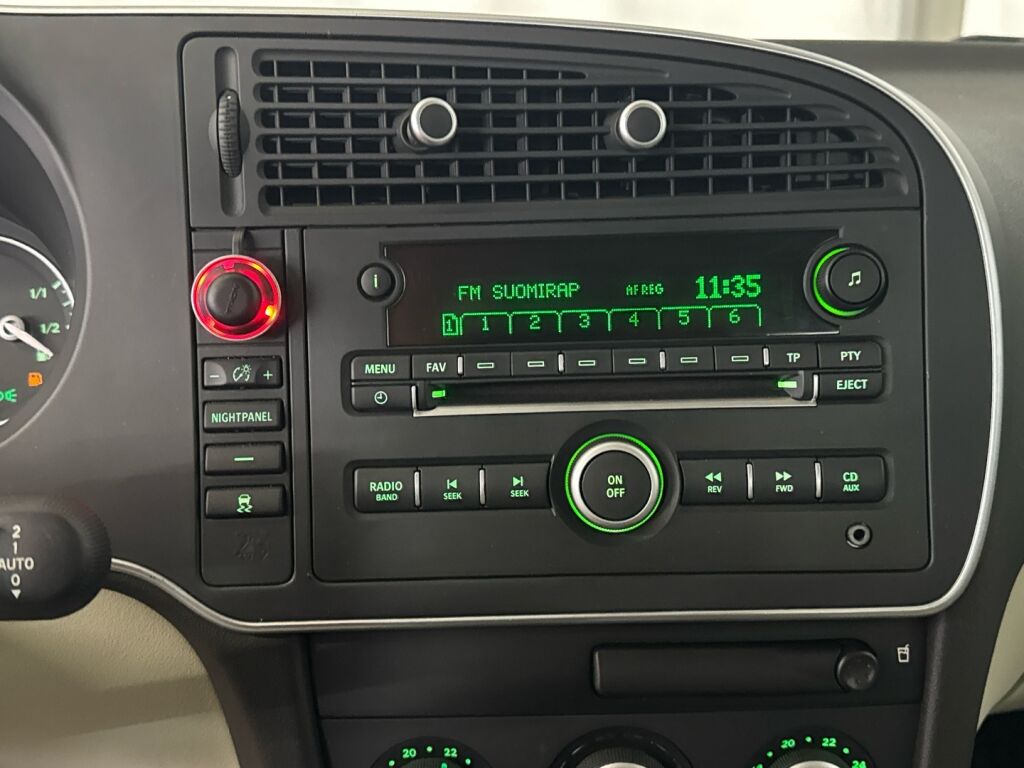 Saab 9-3 2007 Punainen