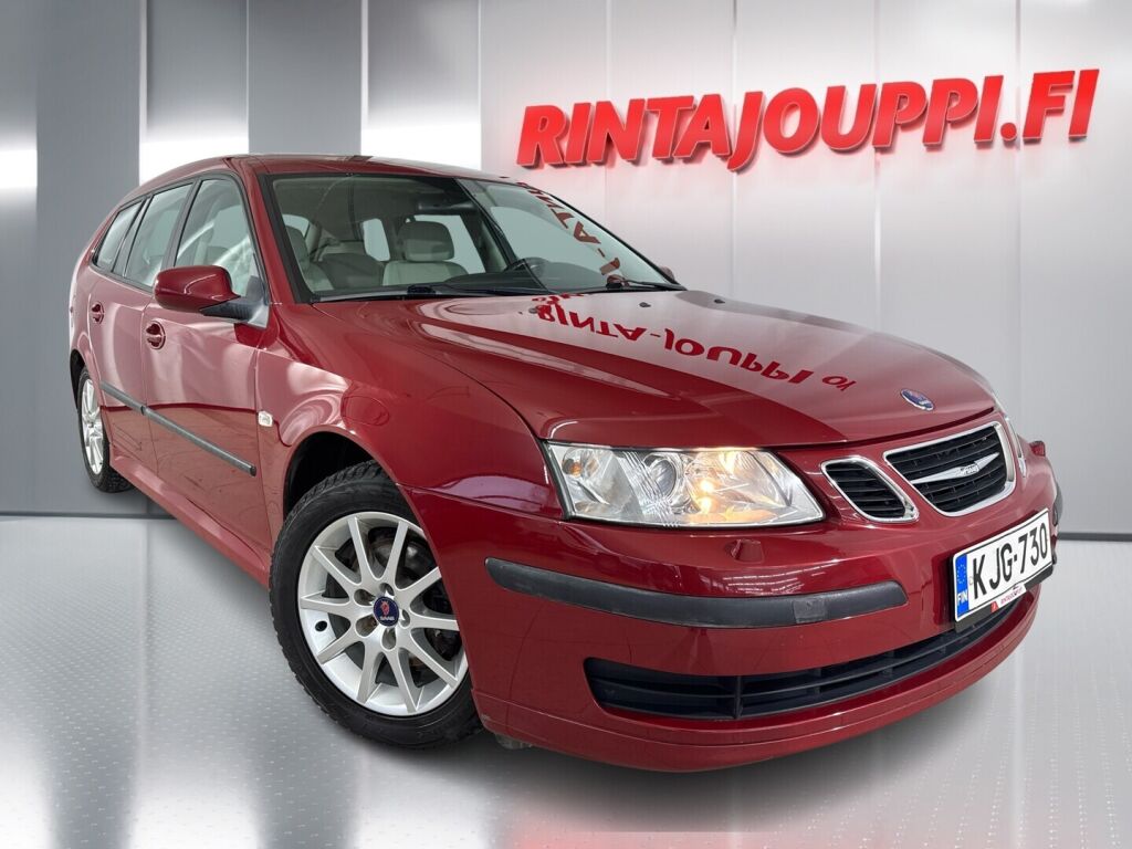 Saab 9-3 2007 Punainen
