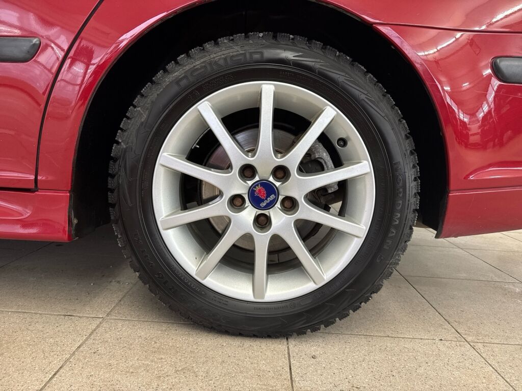 Saab 9-3 2007 Punainen