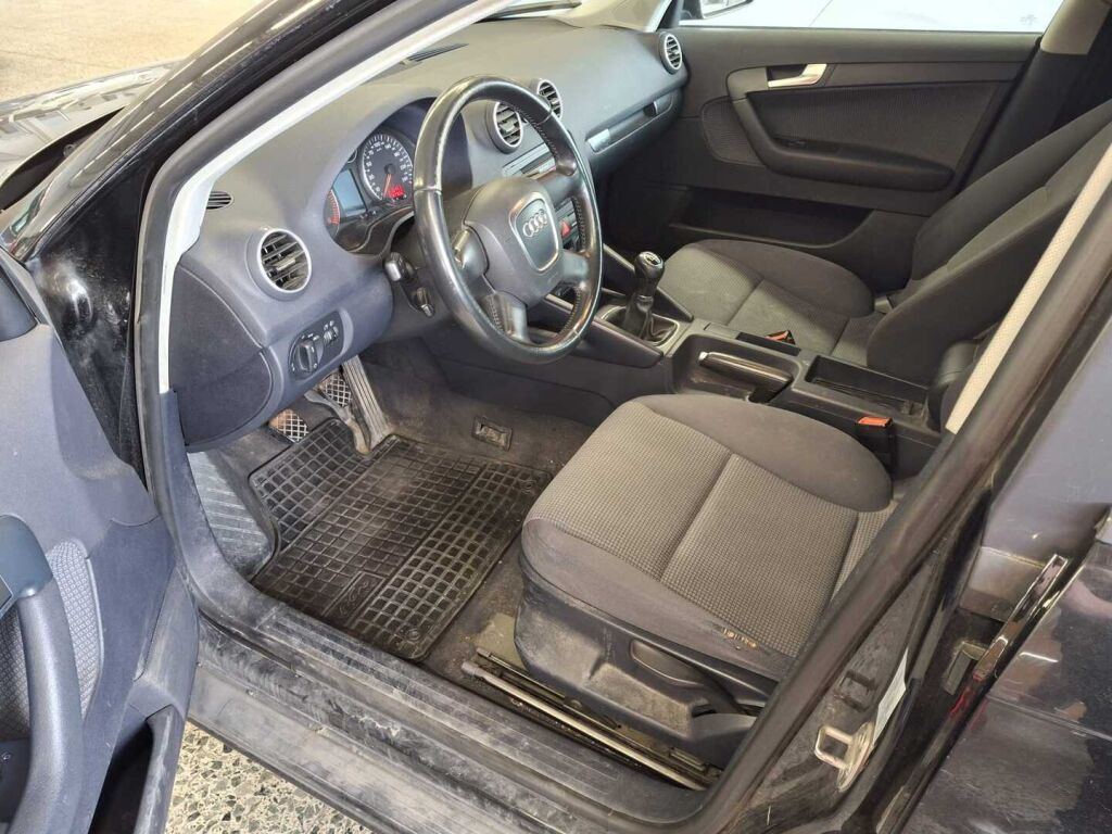 Audi A3 2007 Musta