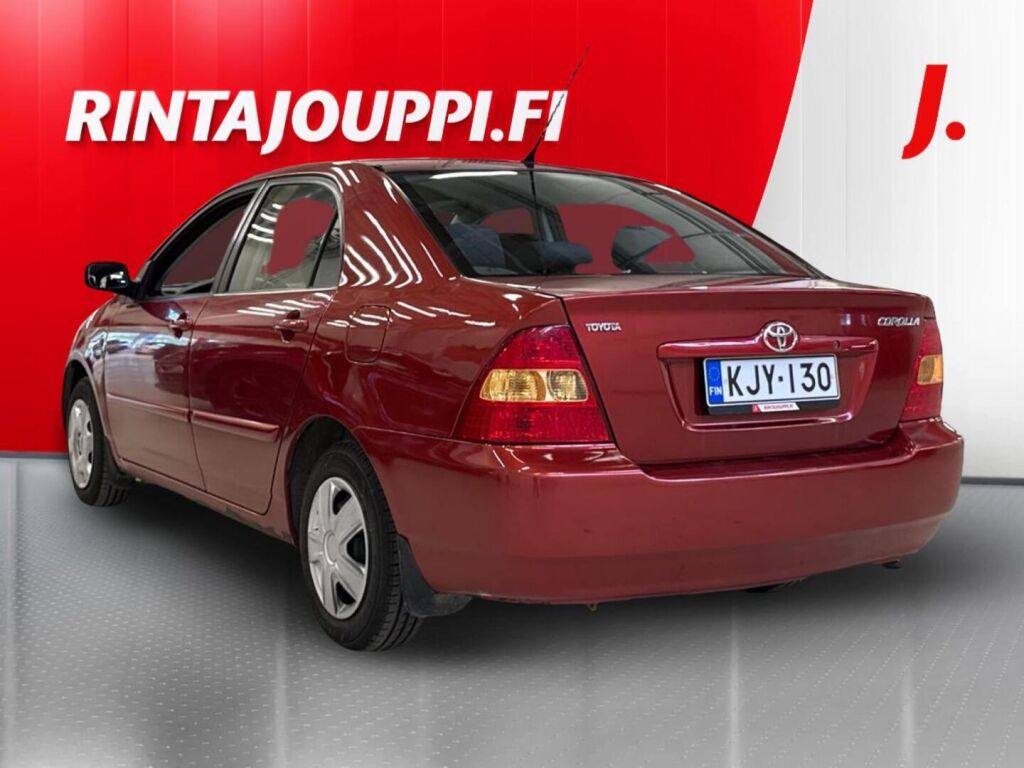 Toyota Corolla 2003 Punainen