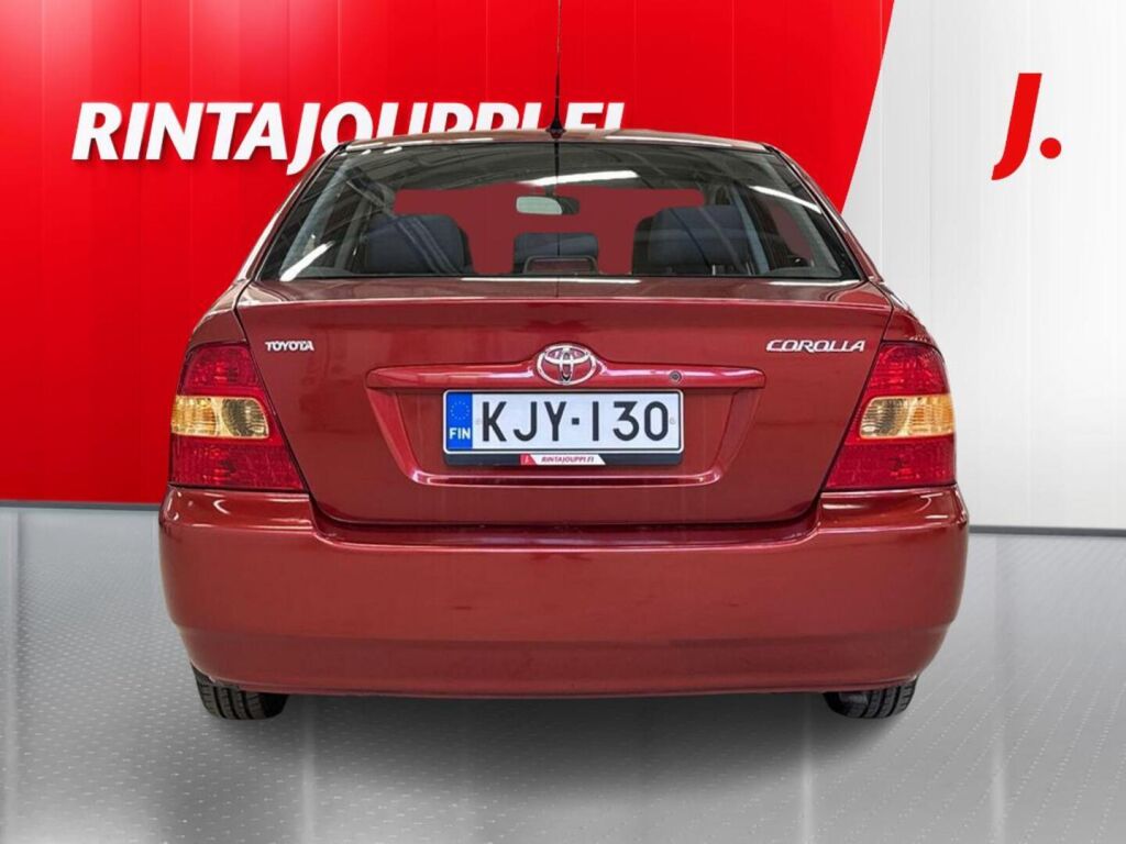 Toyota Corolla 2003 Punainen