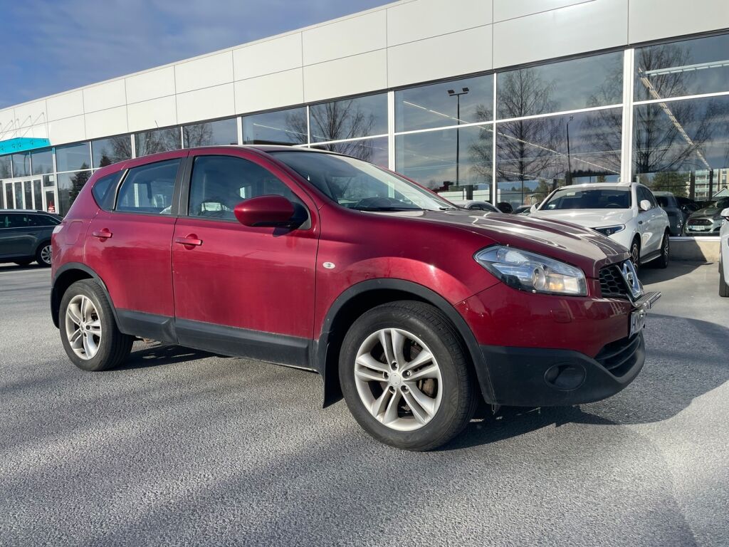 Nissan Qashqai 2012 Punainen