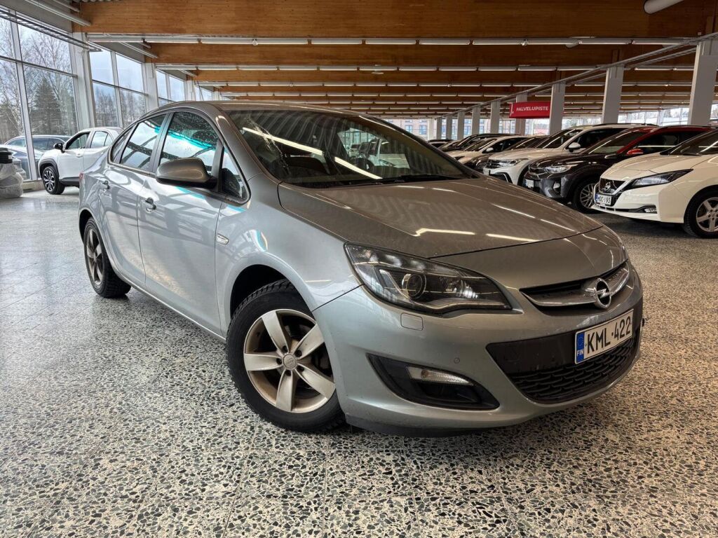 Opel Astra 2014 Harmaa
