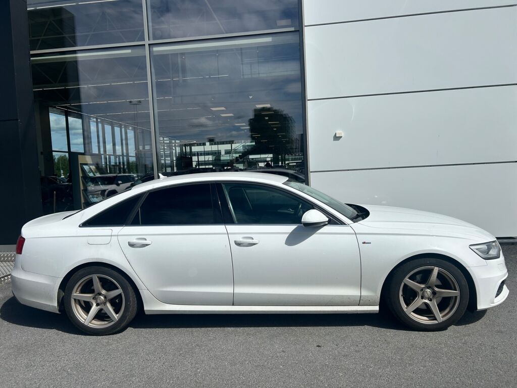 Audi A6 2013 Valkoinen