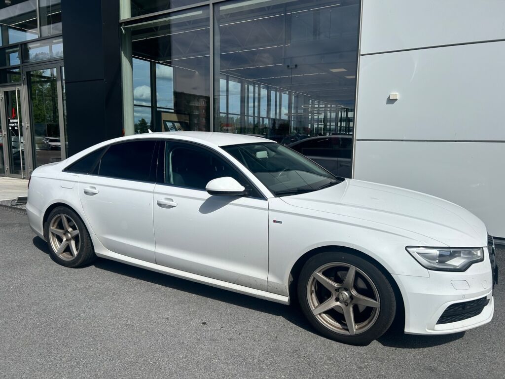 Audi A6 2013 Valkoinen