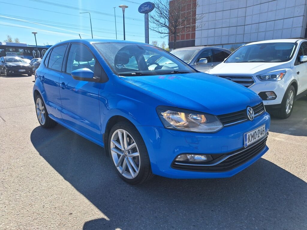 Volkswagen Polo 2014 Sininen
