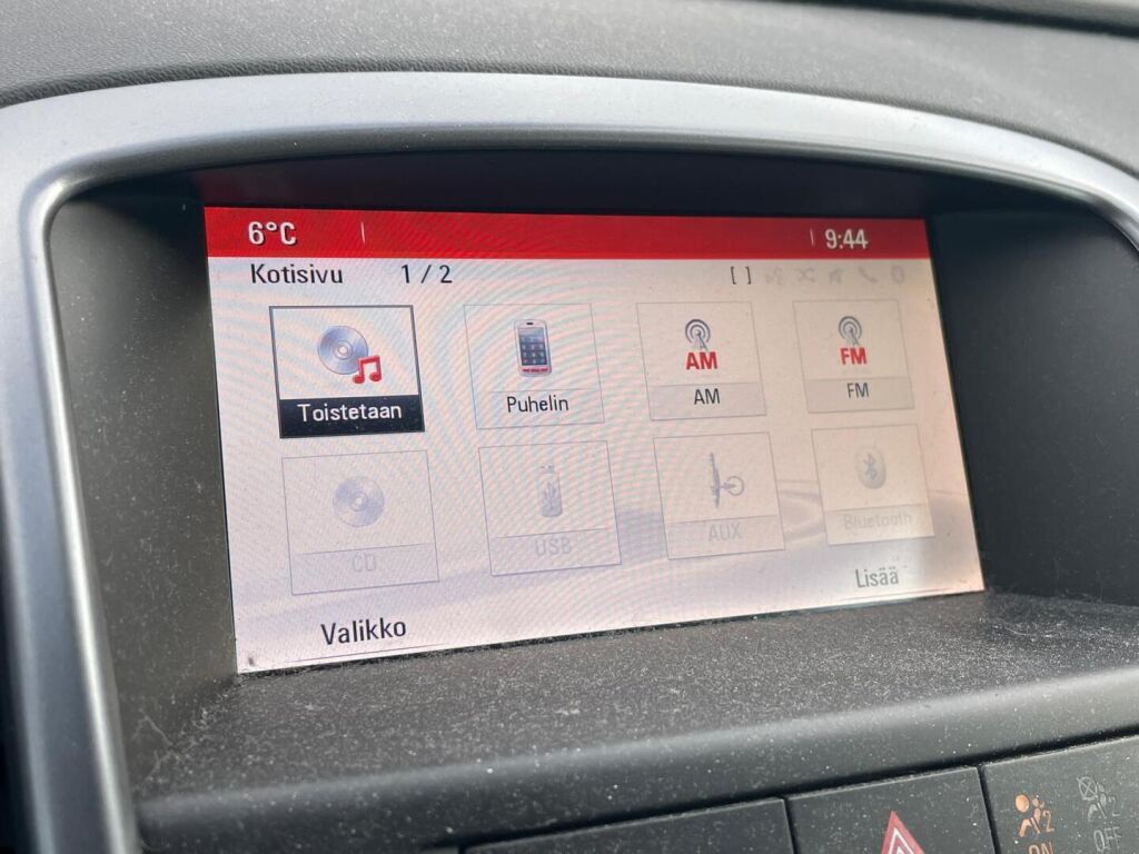 Opel Astra 2014 Sininen