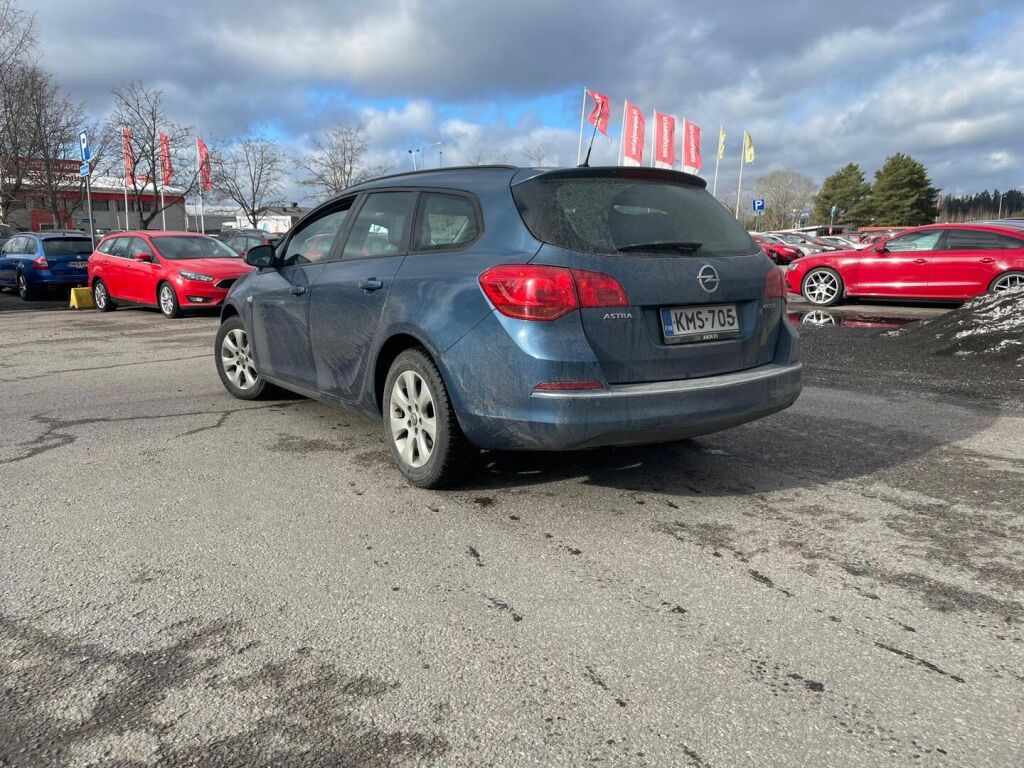 Opel Astra 2014 Sininen