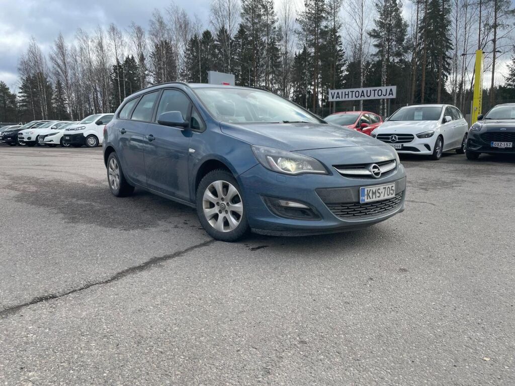 Opel Astra 2014 Sininen