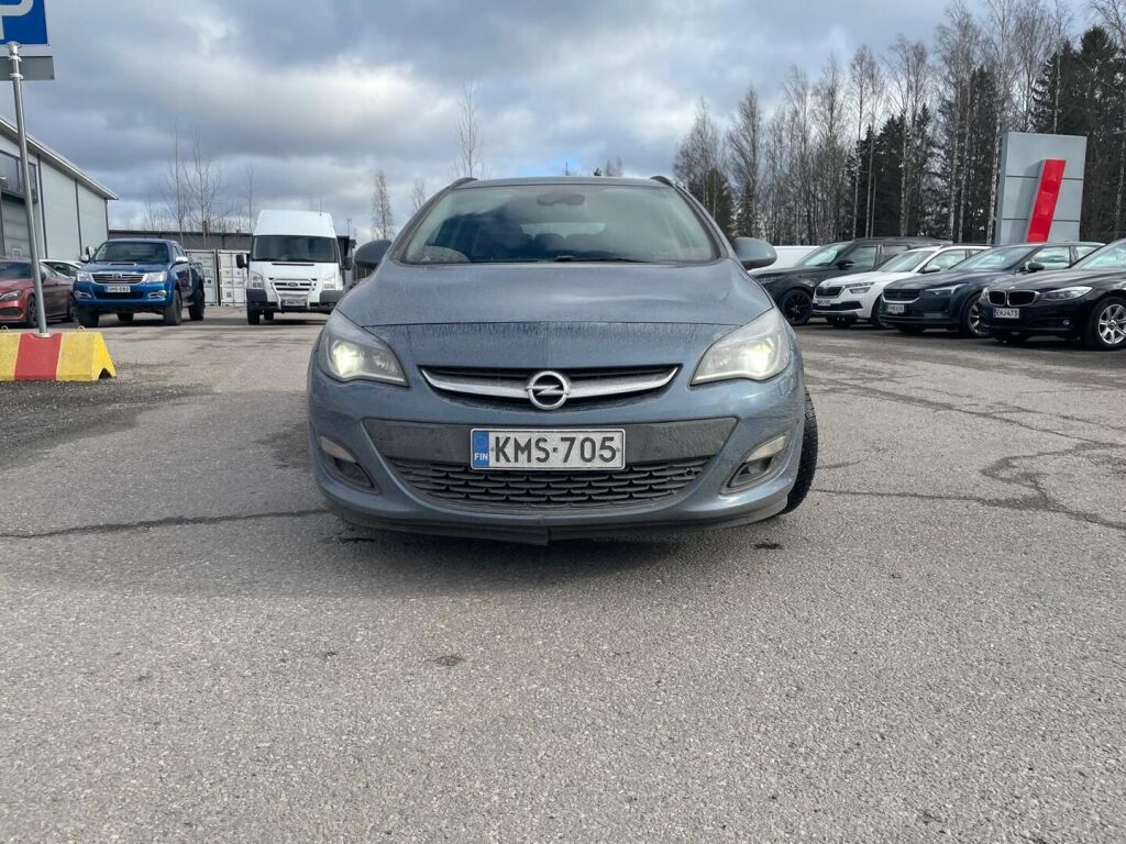 Opel Astra 2014 Sininen
