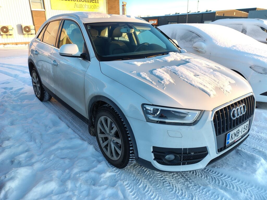 Audi Q3 2014 Valkoinen