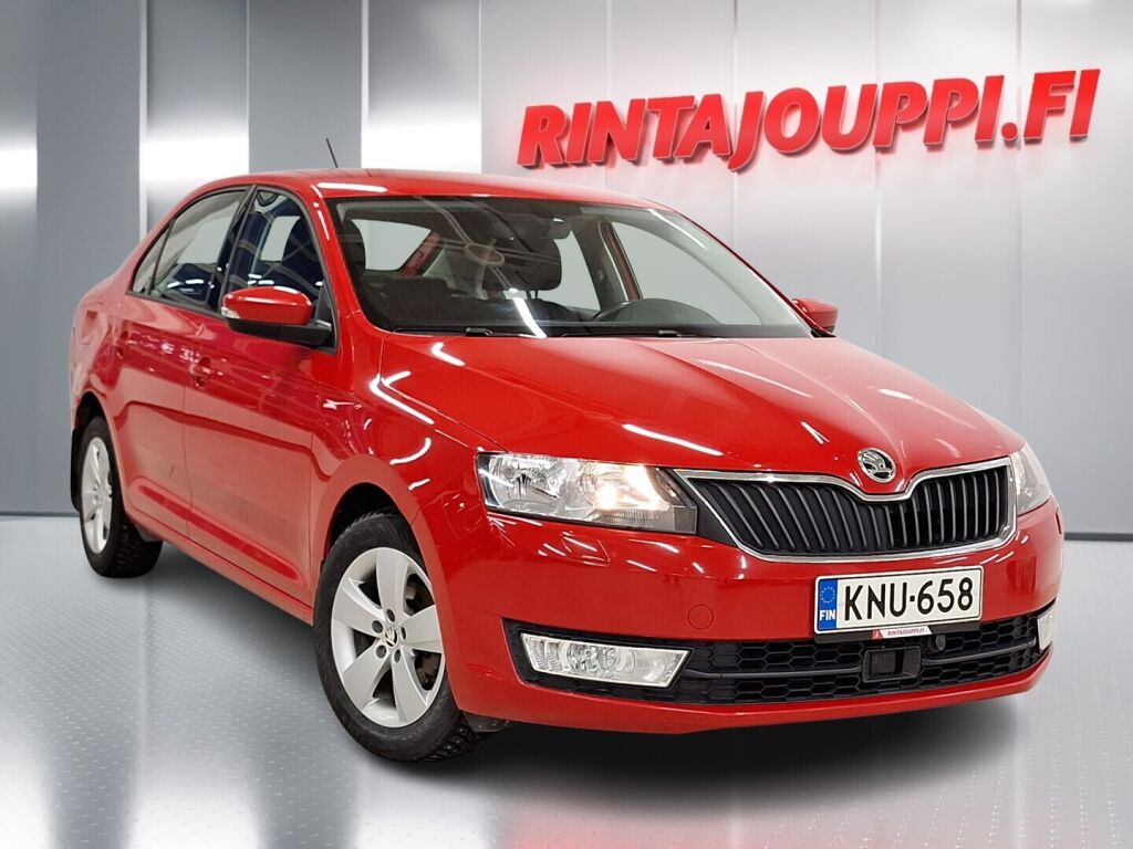 Skoda Rapid 2016 Punainen