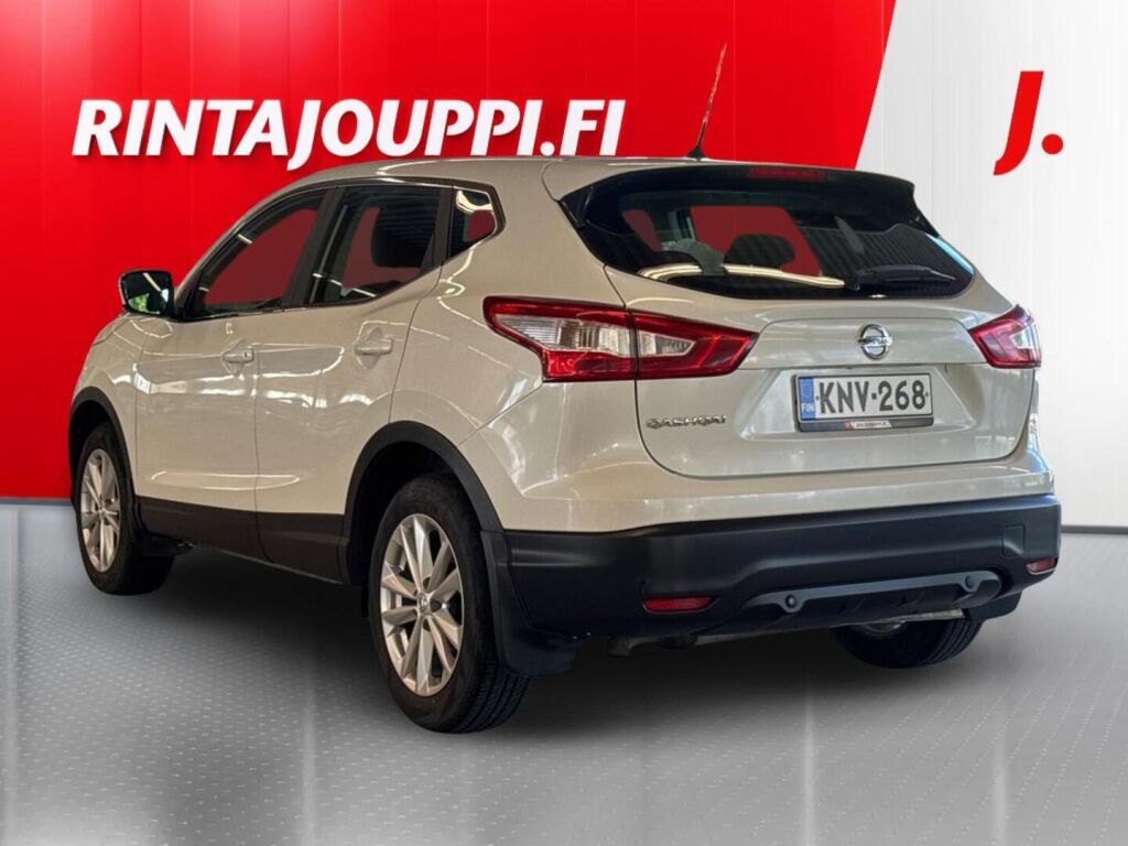 Nissan Qashqai 2016 Metallinhohto Valkoinen