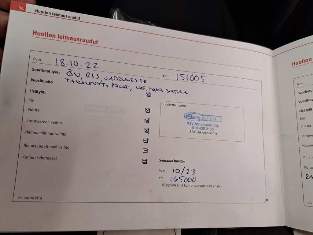 Seat Leon 2007 Musta