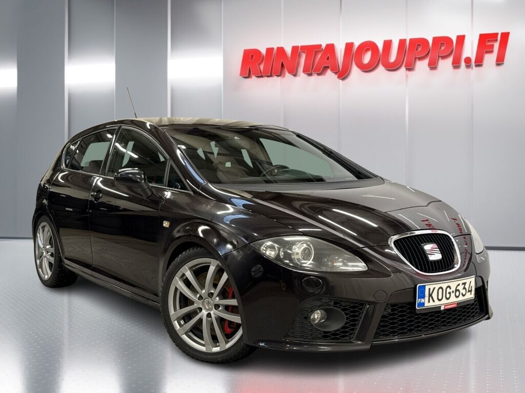 Seat Leon 2007 Musta