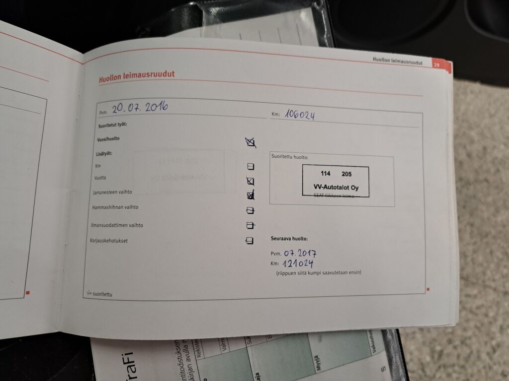 Seat Leon 2007 Musta