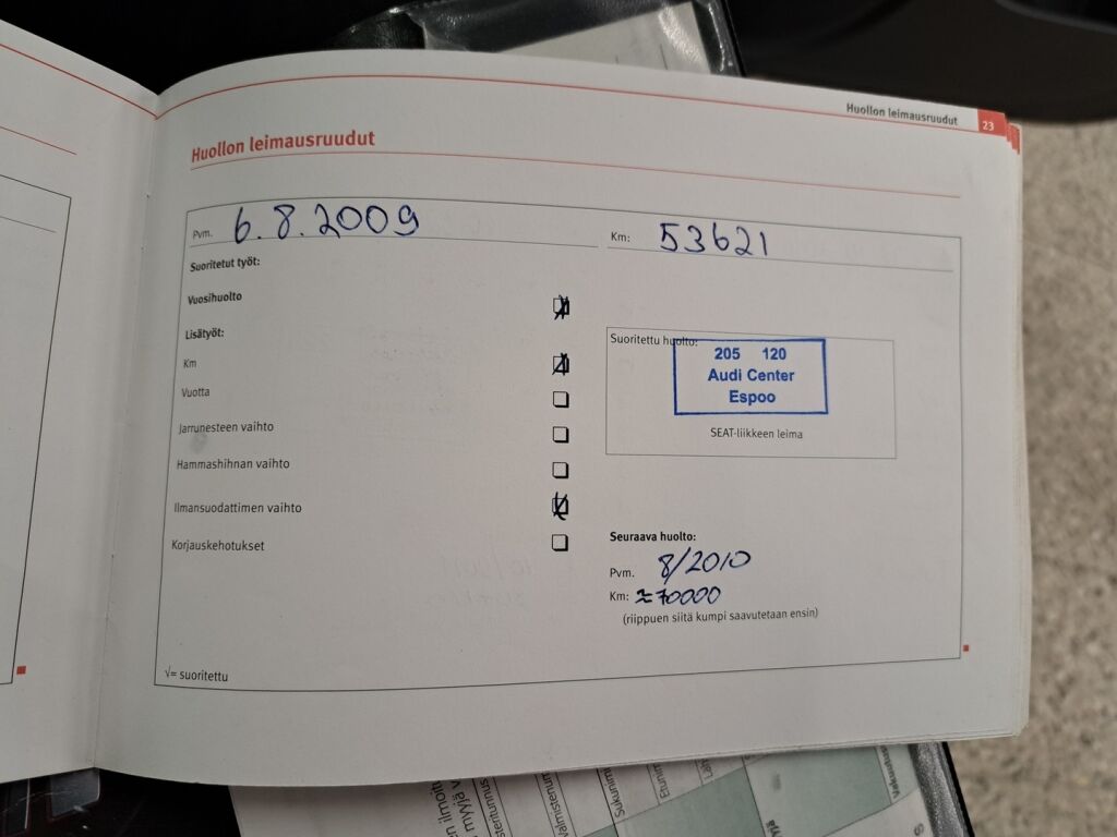 Seat Leon 2007 Musta