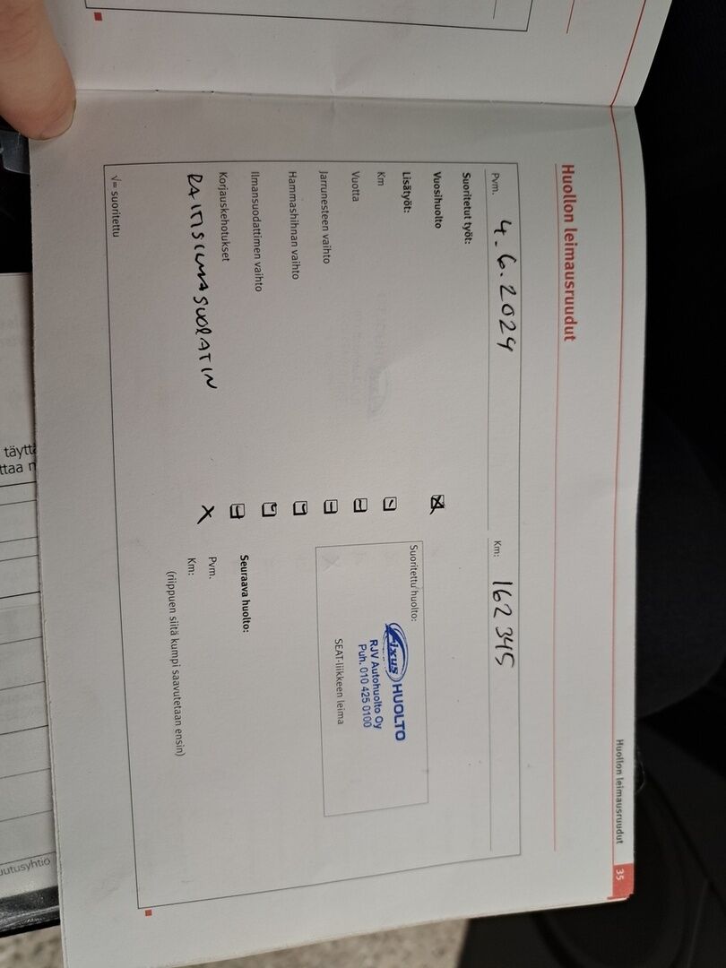 Seat Leon 2007 Musta