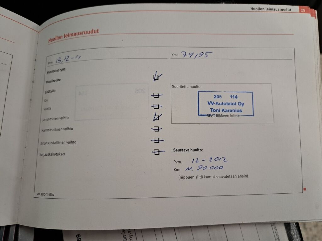 Seat Leon 2007 Musta