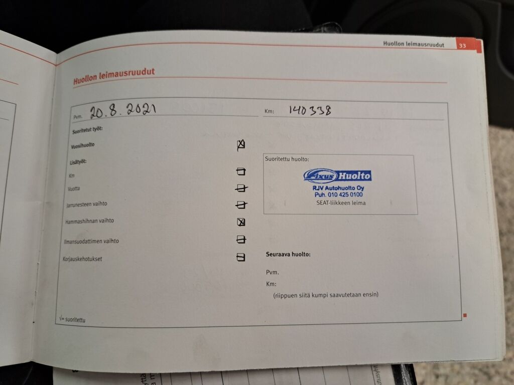 Seat Leon 2007 Musta