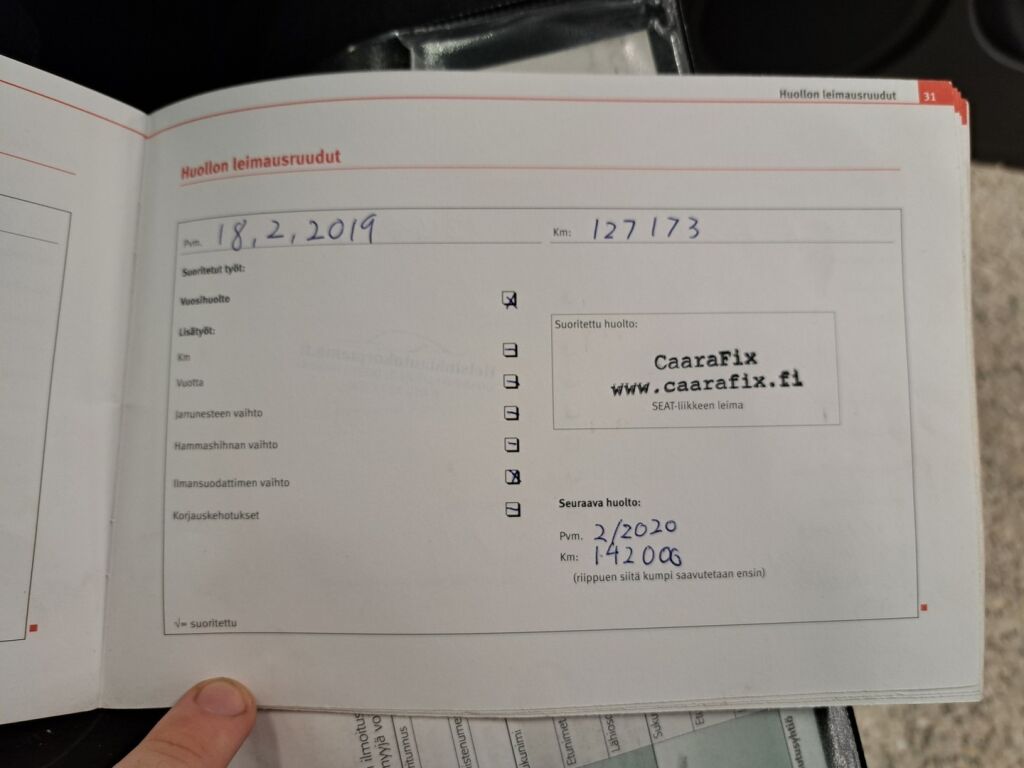 Seat Leon 2007 Musta