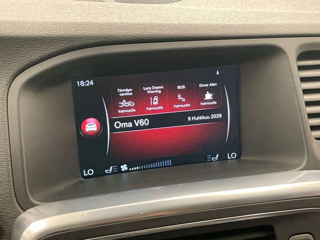 Volvo V60 2014 Musta